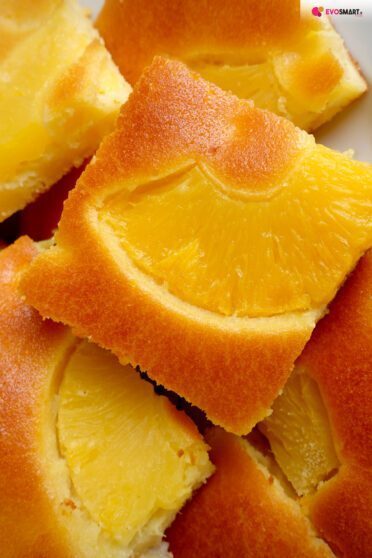 Quadrotti all’ananas soffici e veloci