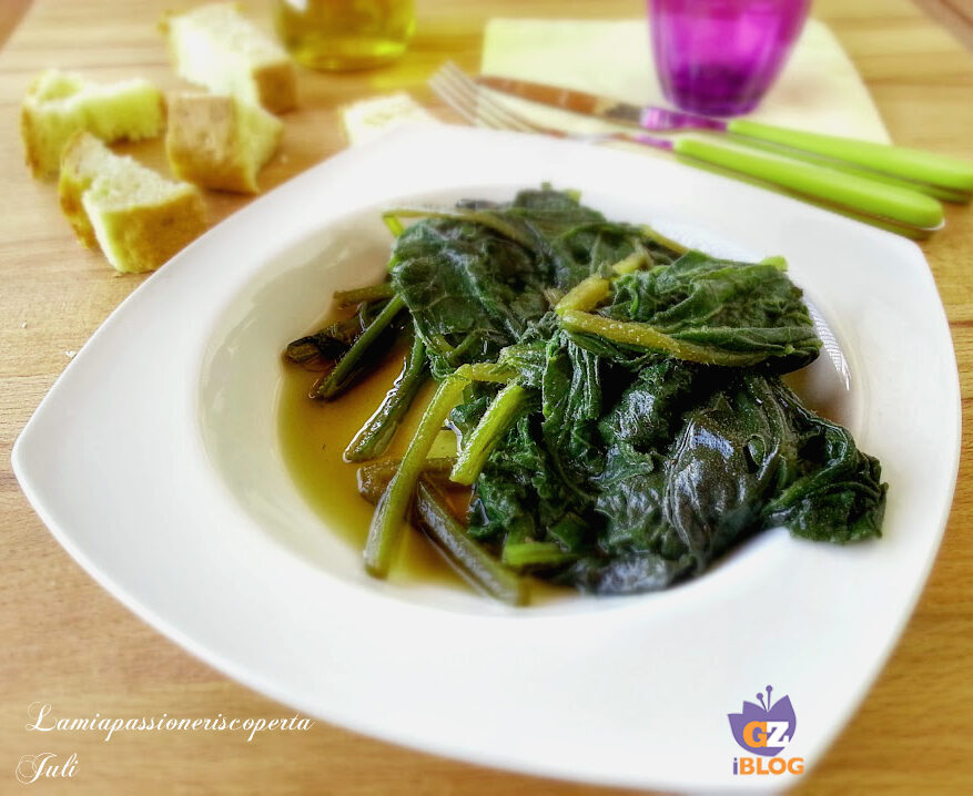 Qualedda bollita all’olio verdura siciliana