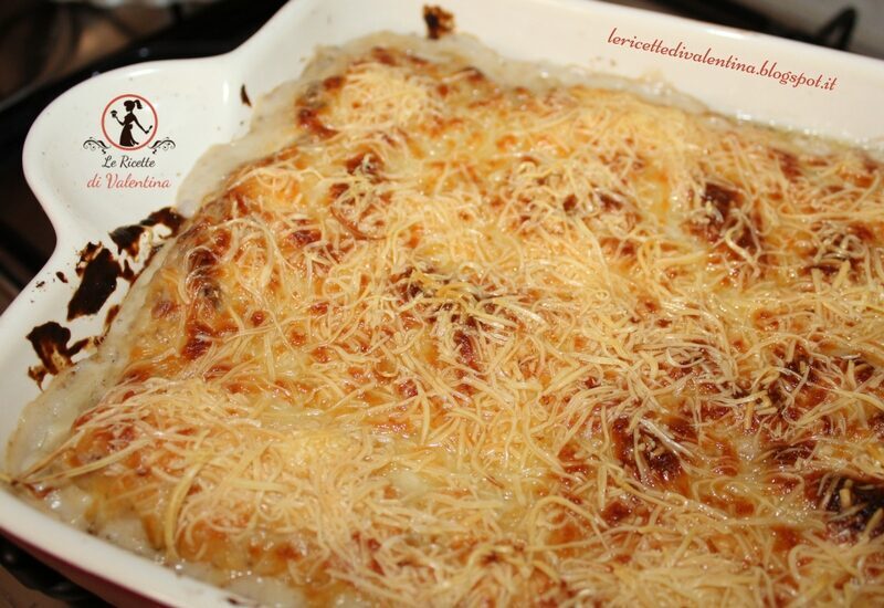 Quenelles con besciamella agli champignon