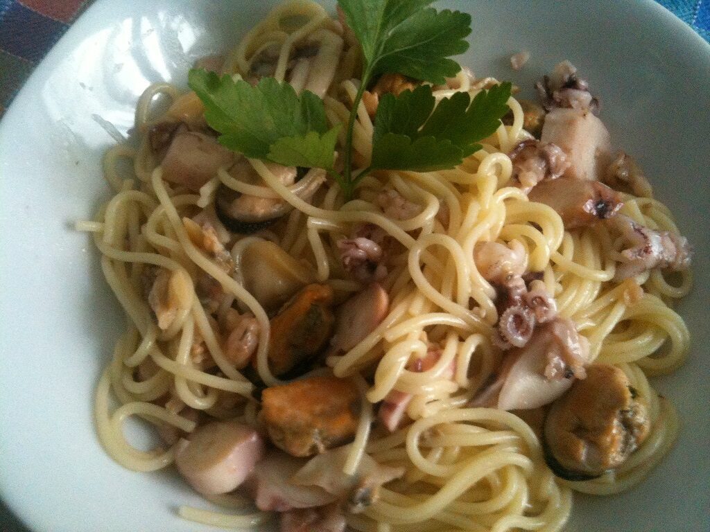 Questa pasta alla marinara è buonissima e leggera, da provare