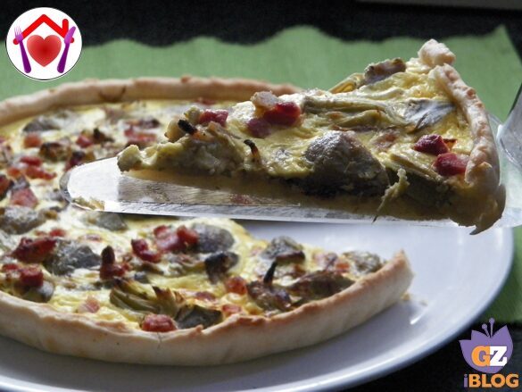 Quiche ai carciofi