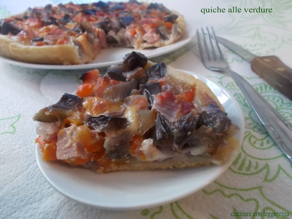 Quiche alle verdure
