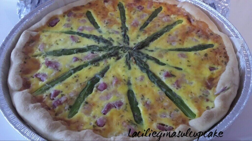 Quiche asparagi e pancetta