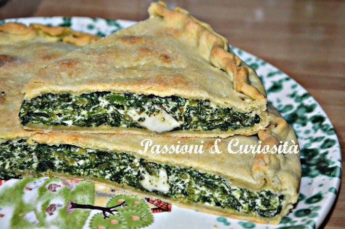 Quiche con spinaci e ricotta