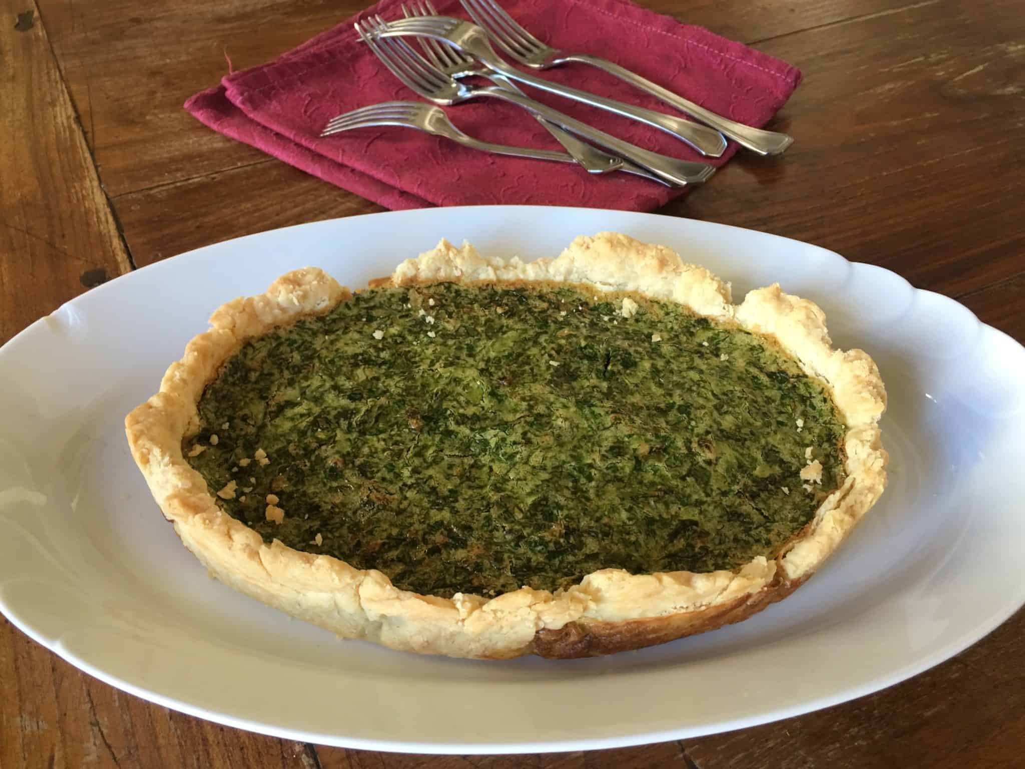 Quiche di prezzemolo