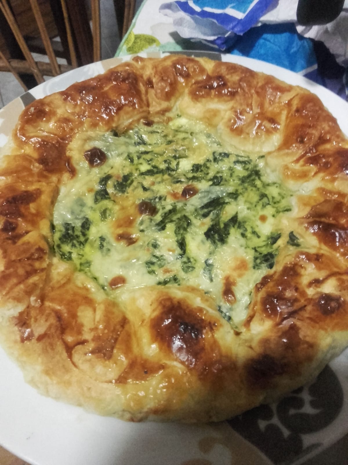 Quiche di ricotta e spinaci