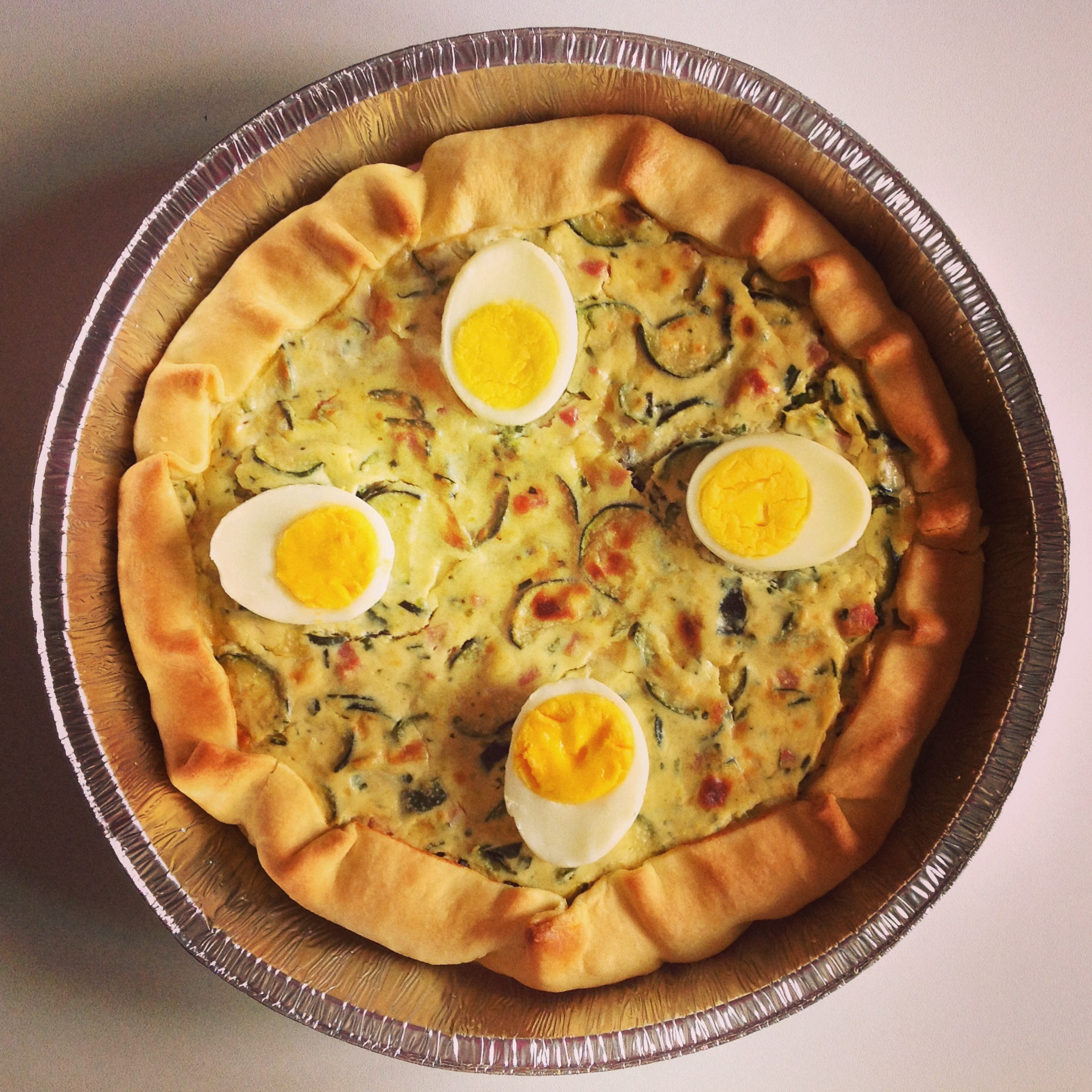 Quiche ricotta e zucchine