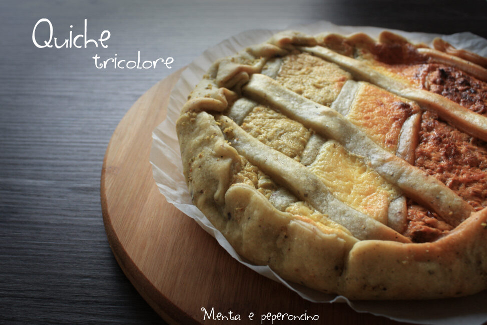 Quiche tricolore