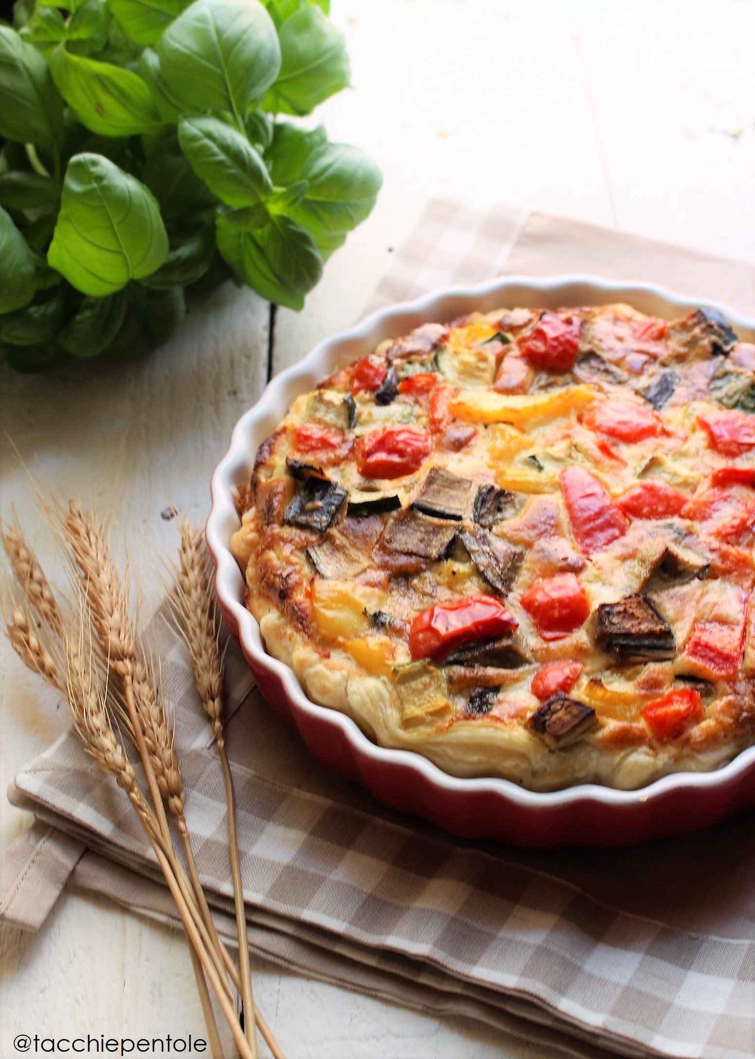 Quiche vegetariana