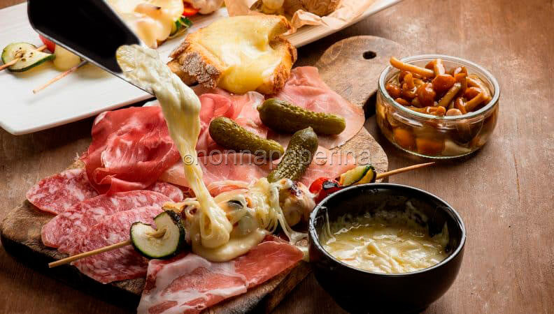 Raclette per un pasto cremosissimo e gustoso