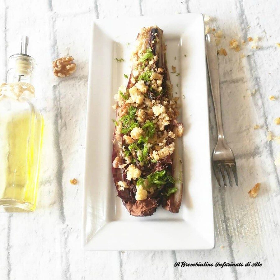 Radicchio croccante al forno