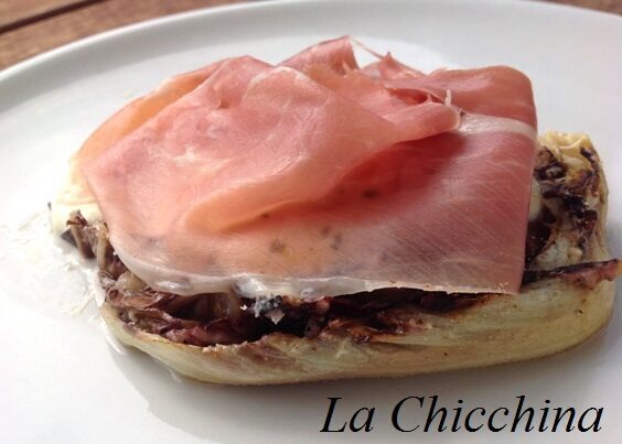 Radicchio grigliato farcito