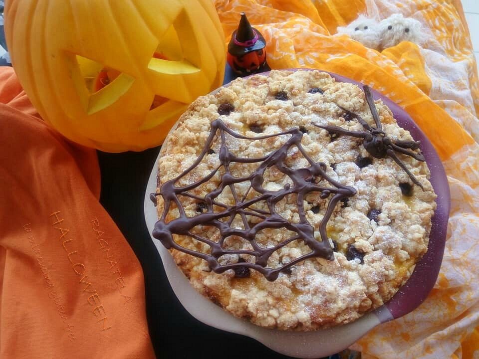 Ragnatela sbriciolata di halloween