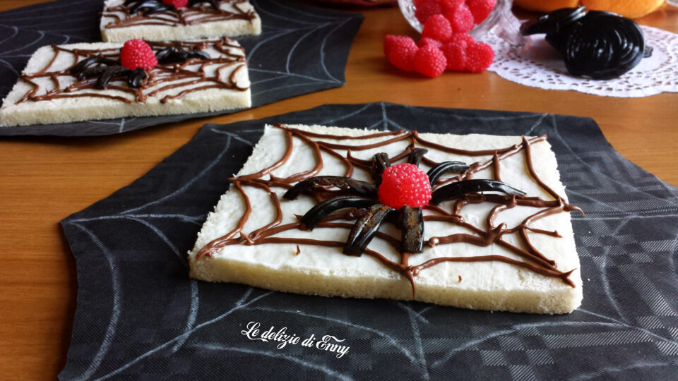 Ragnatele golose con mascarpone e nutella – ricetta halloween