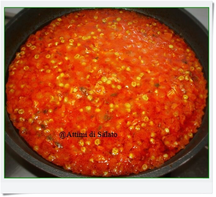 Ragù di carne con piselli