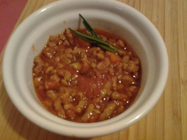 Ragù di carne macinata