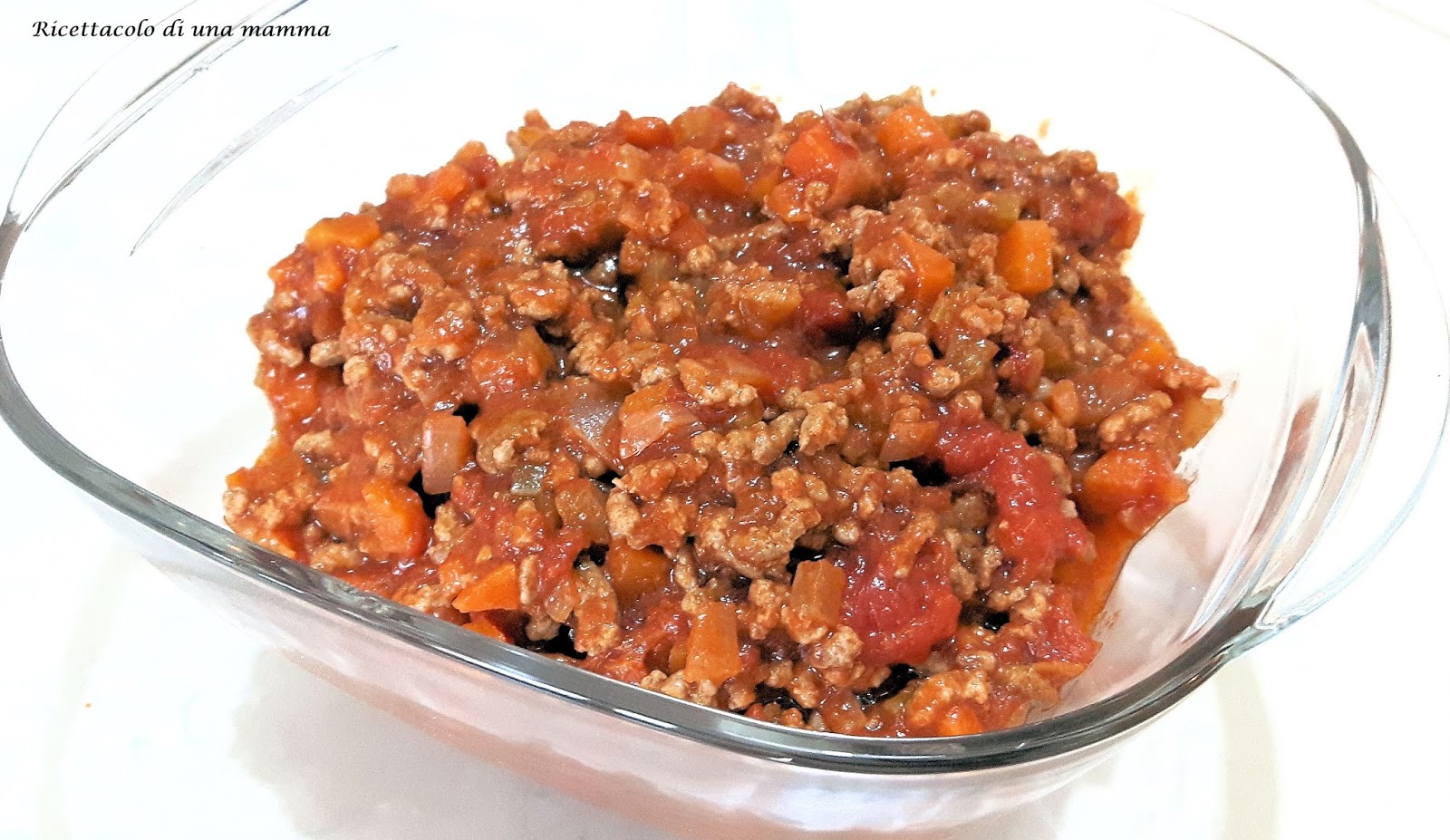 Ragu’ di carne veloce (pronto in 30 min)