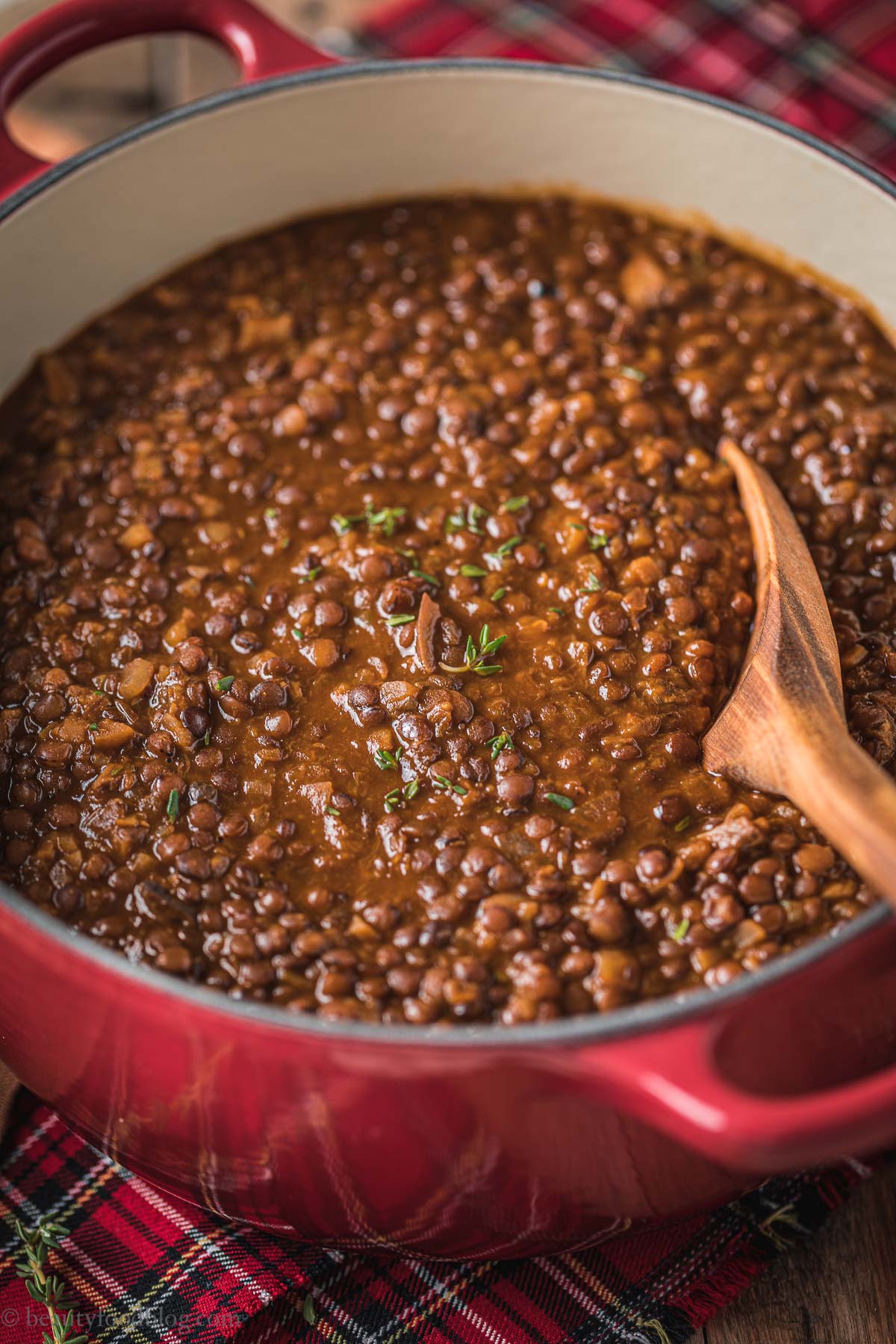 Ragù di lenticchie e funghi | italian vegan mushroom and lentil ragu
