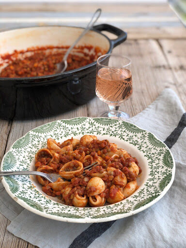 Ragù  di lenticchie, la versione vegetale di una ricetta senza tempo