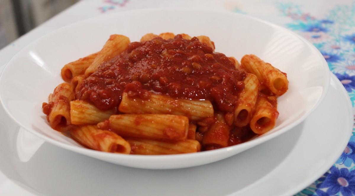 Ragù vegano di lenticchie