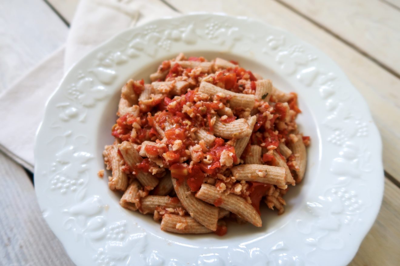 Ragù vegano di soia