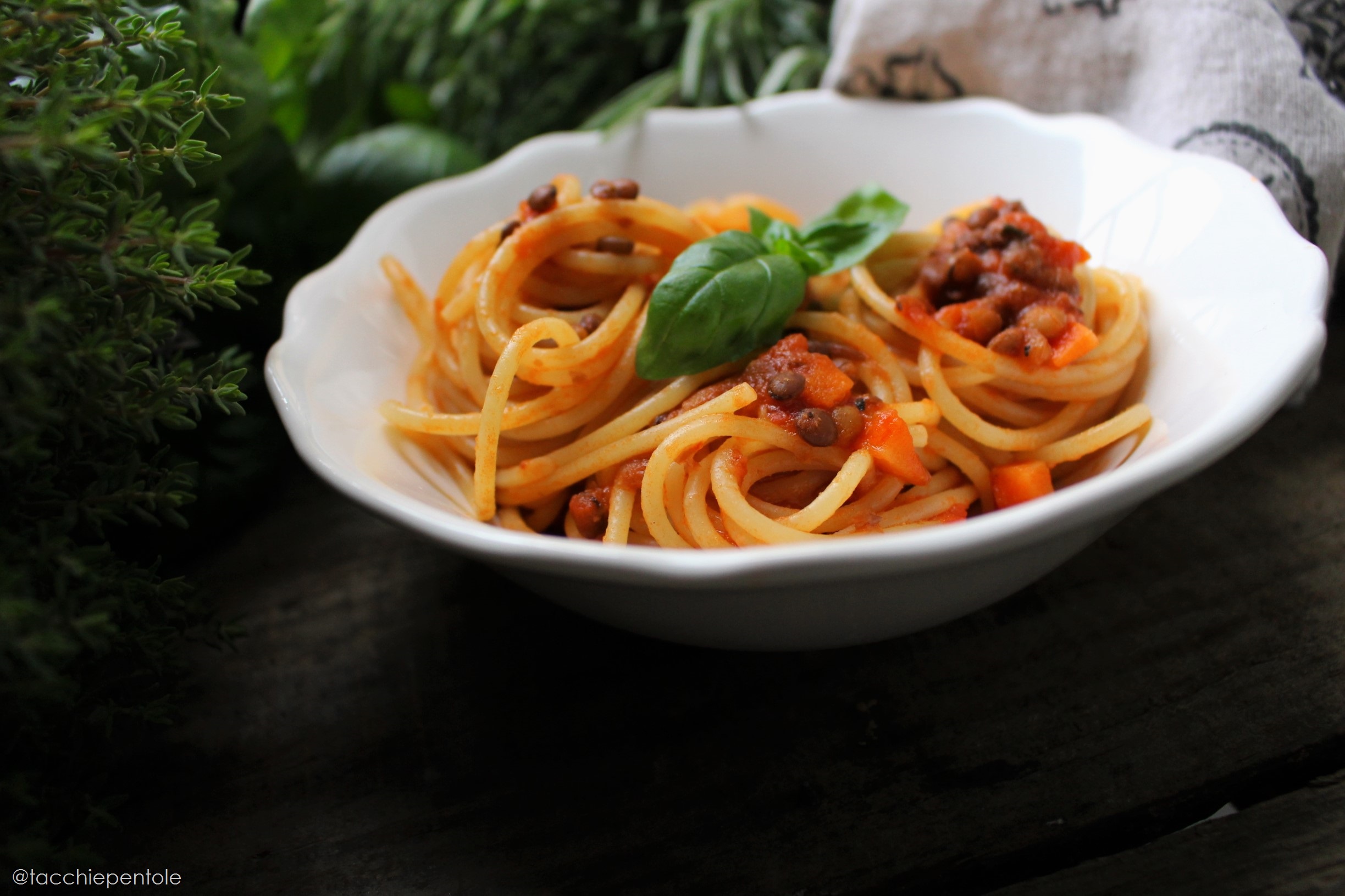 Ragu’ vegetariano: il ragu’ di lenticchie