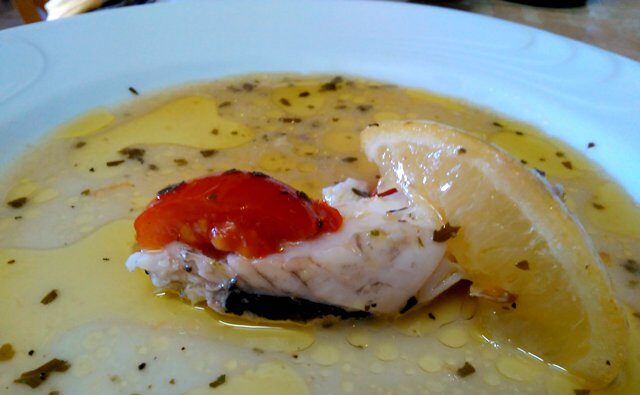Rana pescatrice in guazzetto