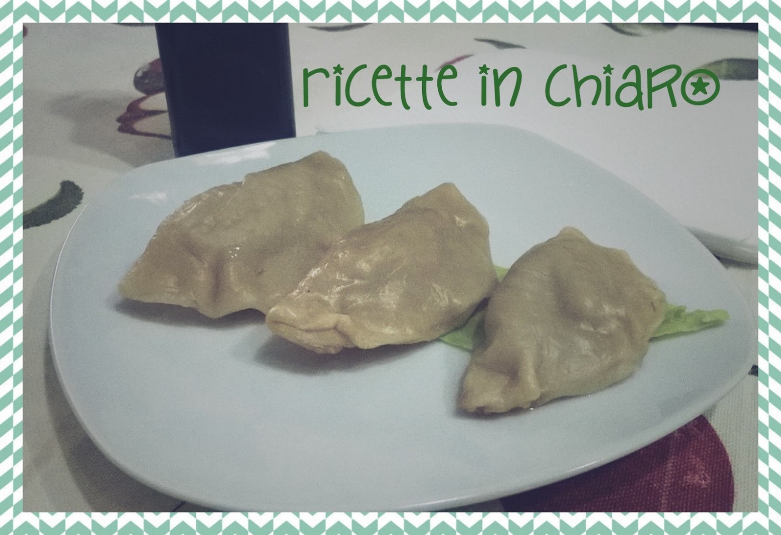 Ravioli al vapore vegetariani