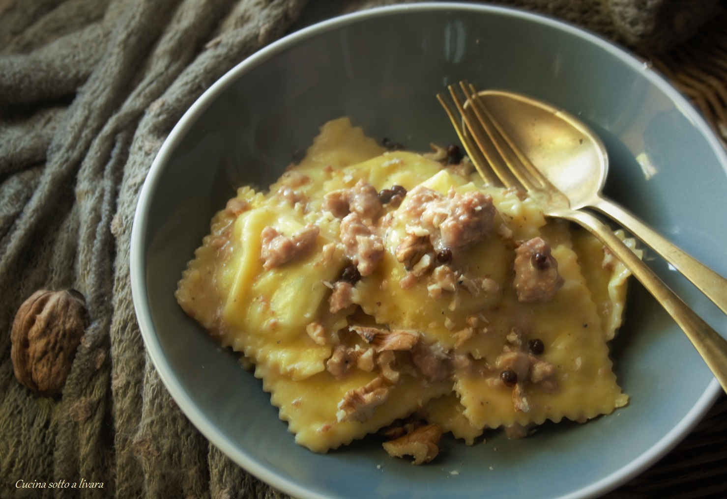 Ravioli alla norcina