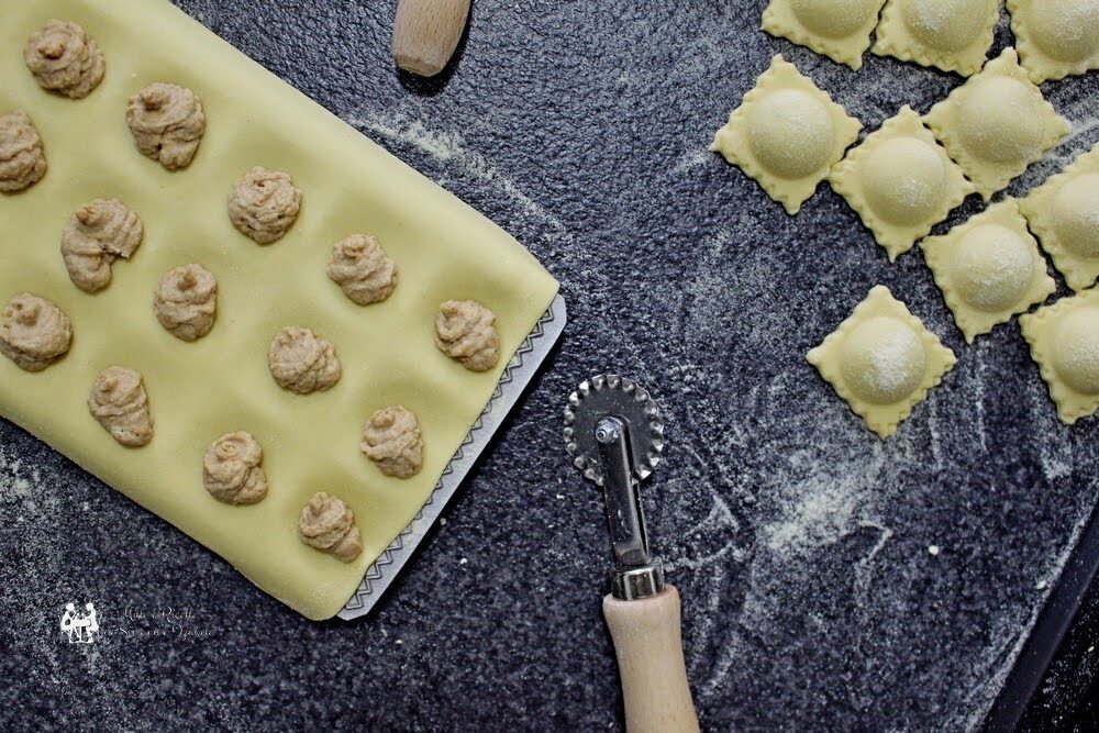 Ravioli con carne