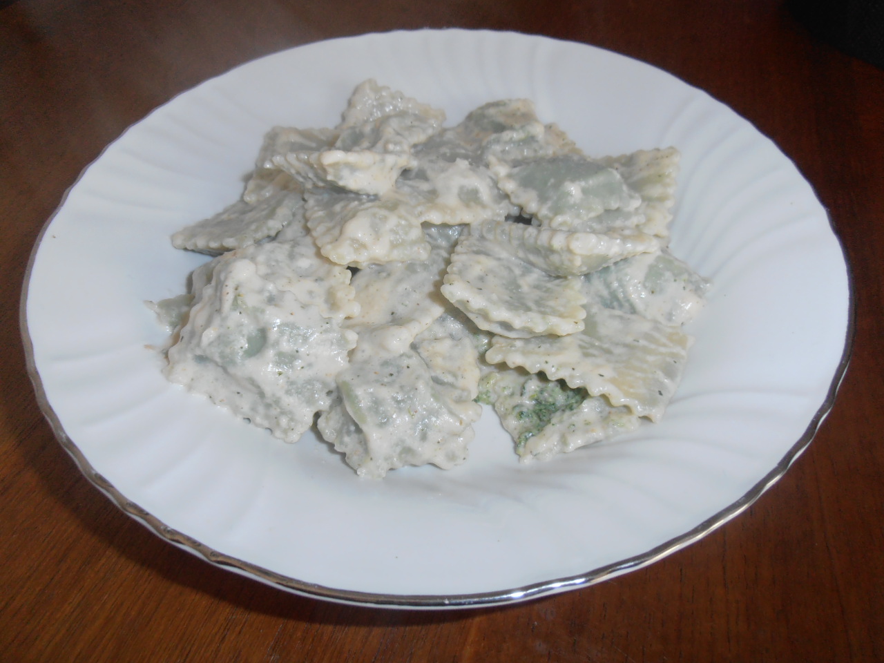 Ravioli con salsa di noci