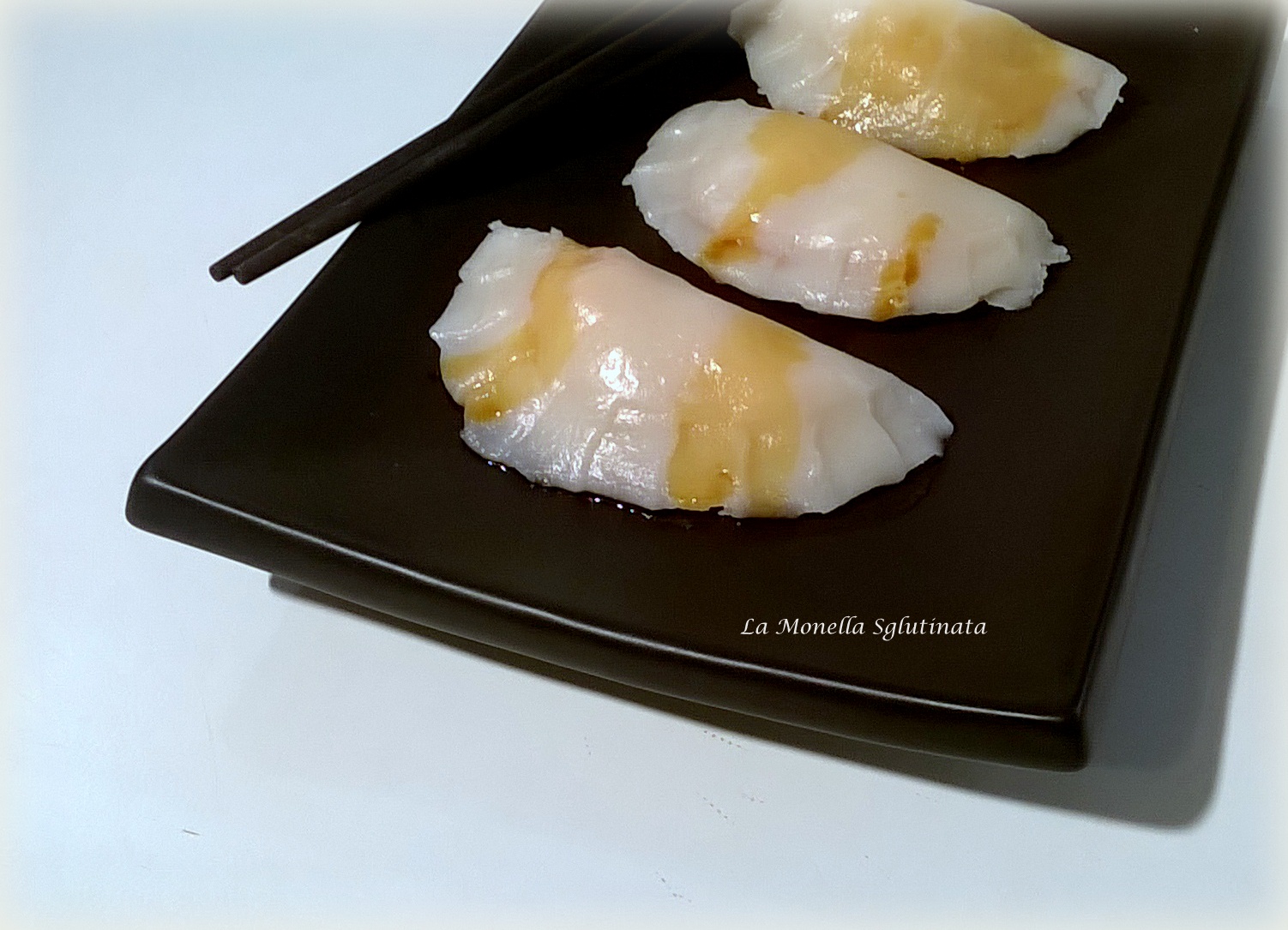 Ravioli di gamberetti al vapore senza glutine