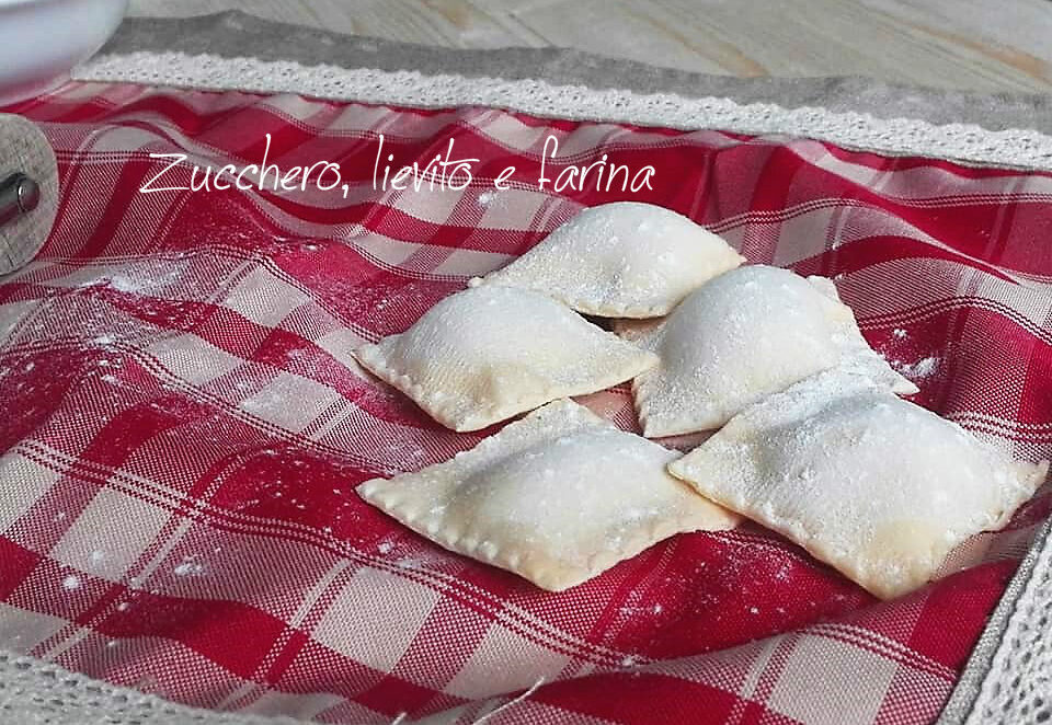 Ravioli di magro con ricotta e spinaci
