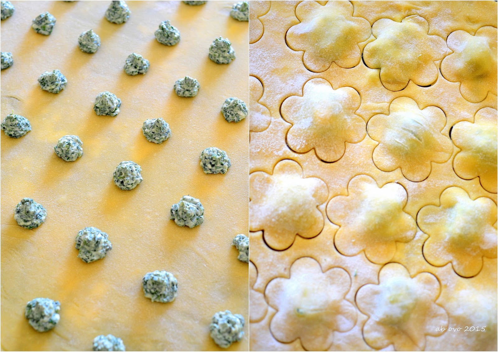 Ravioli di ortiche e ricotta alle erbe aromatiche