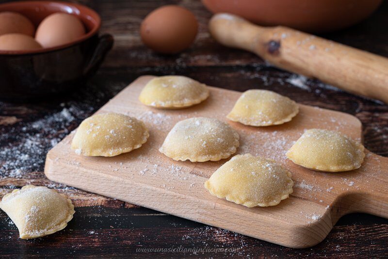 Ravioli di ricotta ragusani