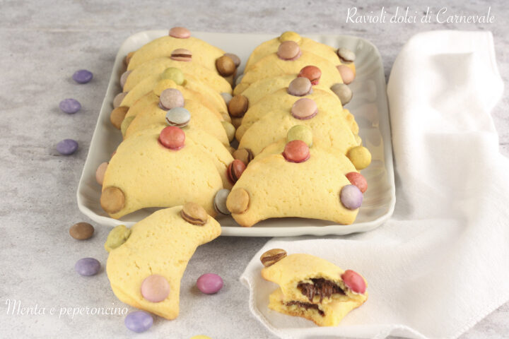Ravioli dolci di Carnevale