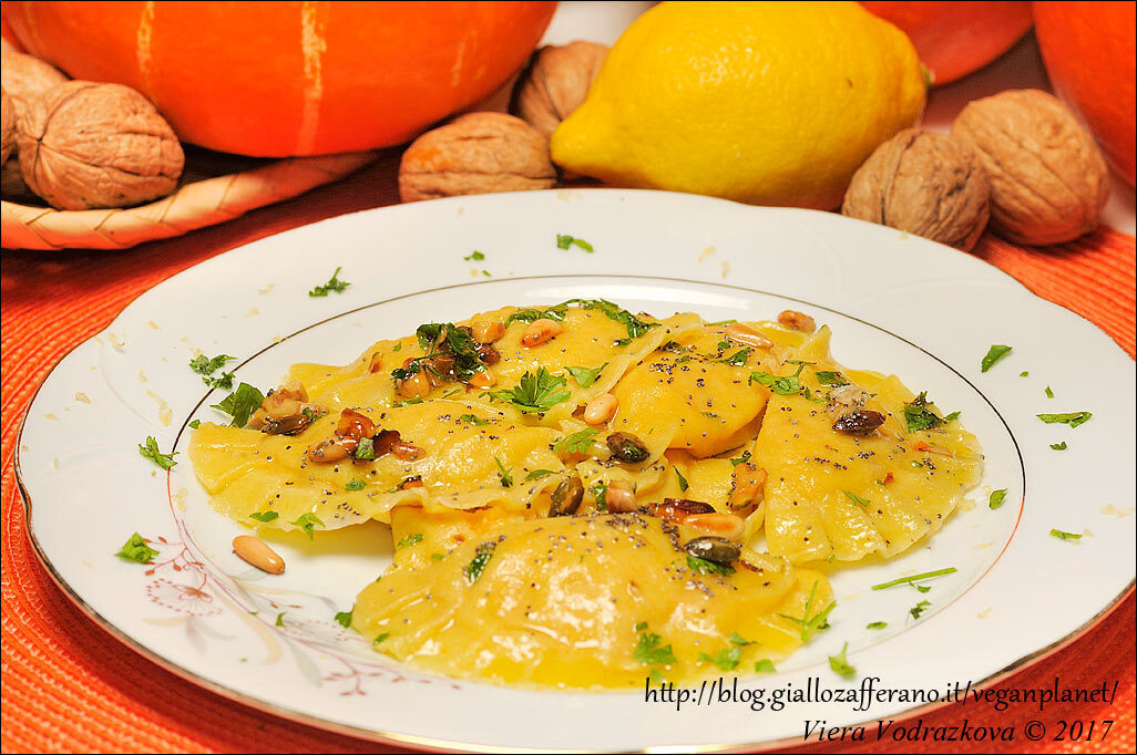 Ravioli hokkaido