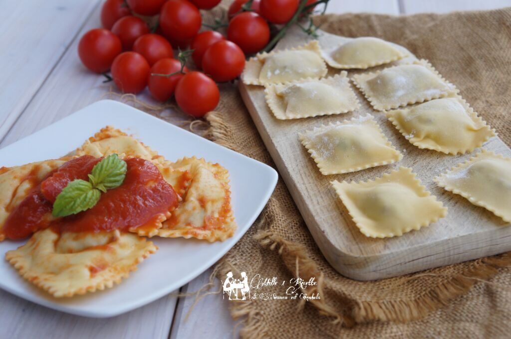 Ravioli patate e salsiccia