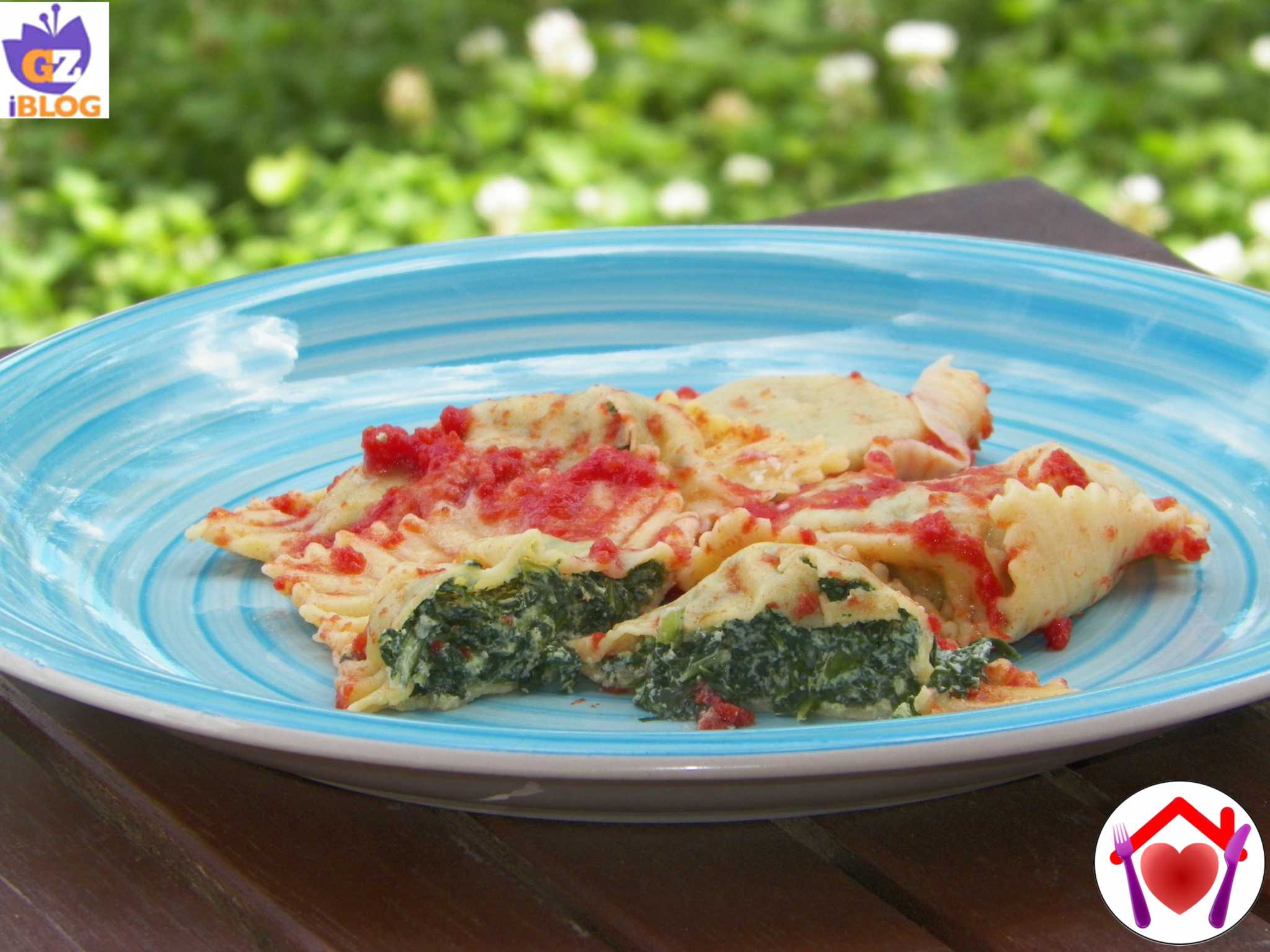 Ravioli ricotta e spinaci