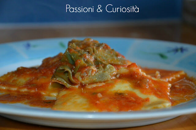Ravioloni ai carciofi