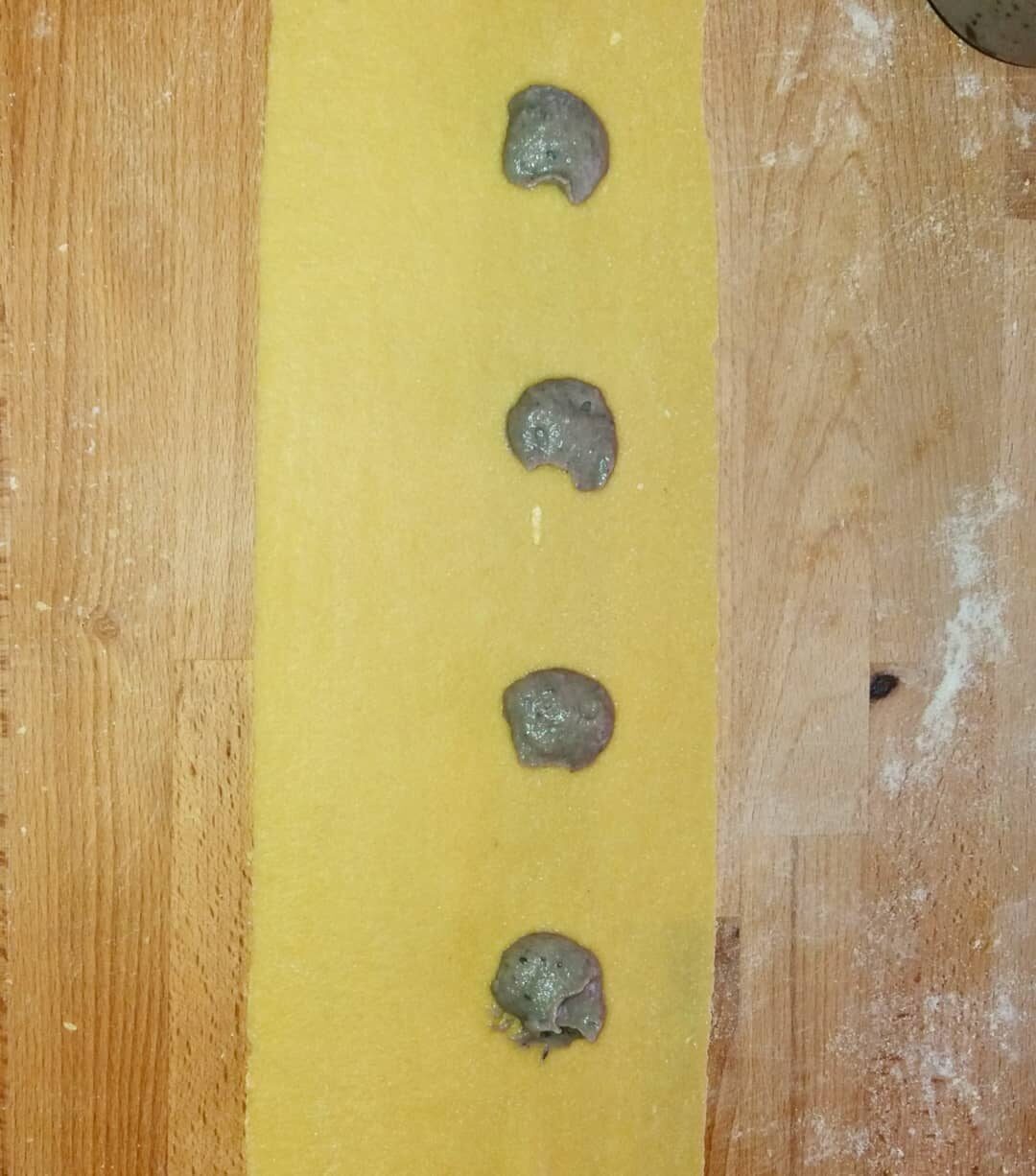 Ravioloni con melanzane