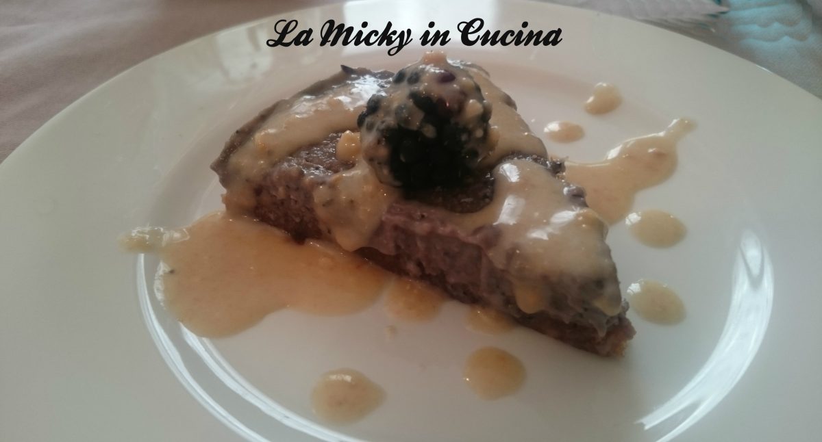 Raw cake ai mirtilli e more