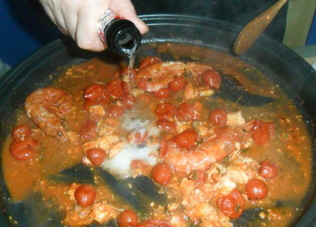 Reginelle champagne salmone e gamberi