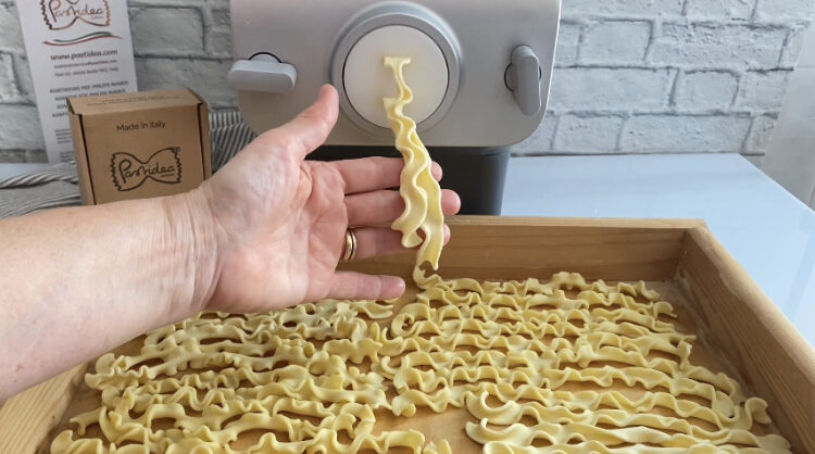 Reginette con pasta maker