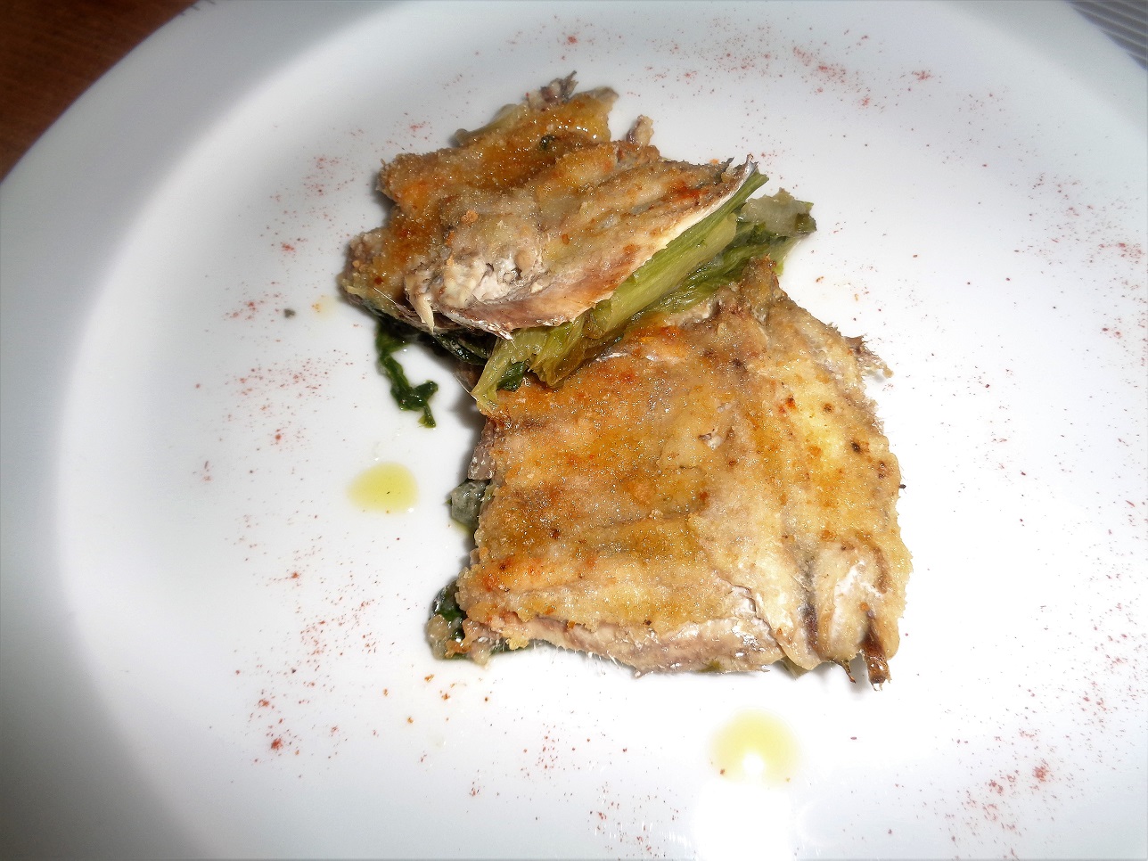 Ricetta – Alici gratinate al forno