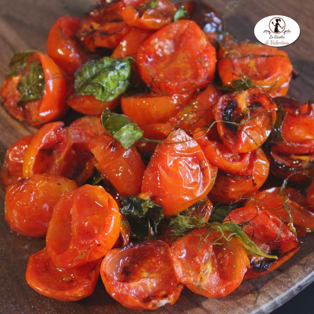 Ricetta base per friggitrice ad aria: pomodorini arrosto