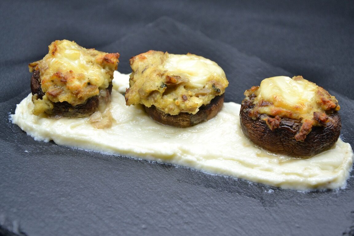 Ricetta – cappelli di funghi ripieni