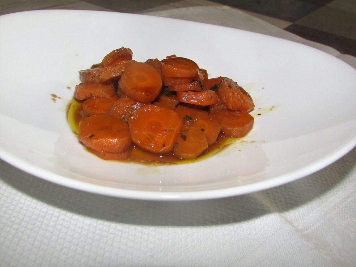 Ricetta – carote glassate