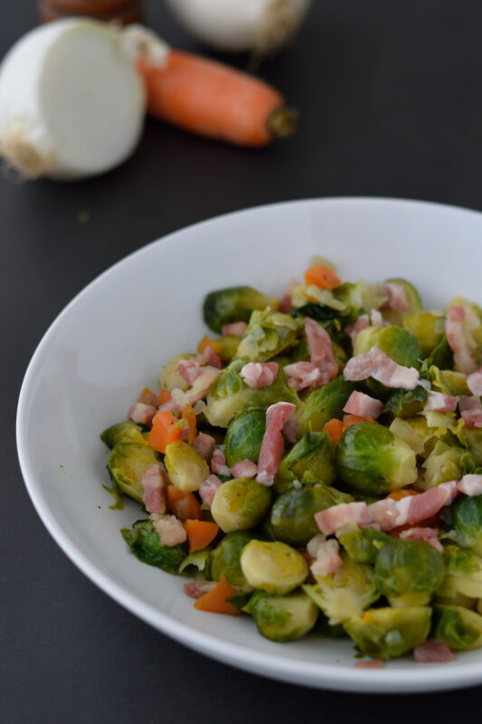 Ricetta cavoletti di bruxelles in padella