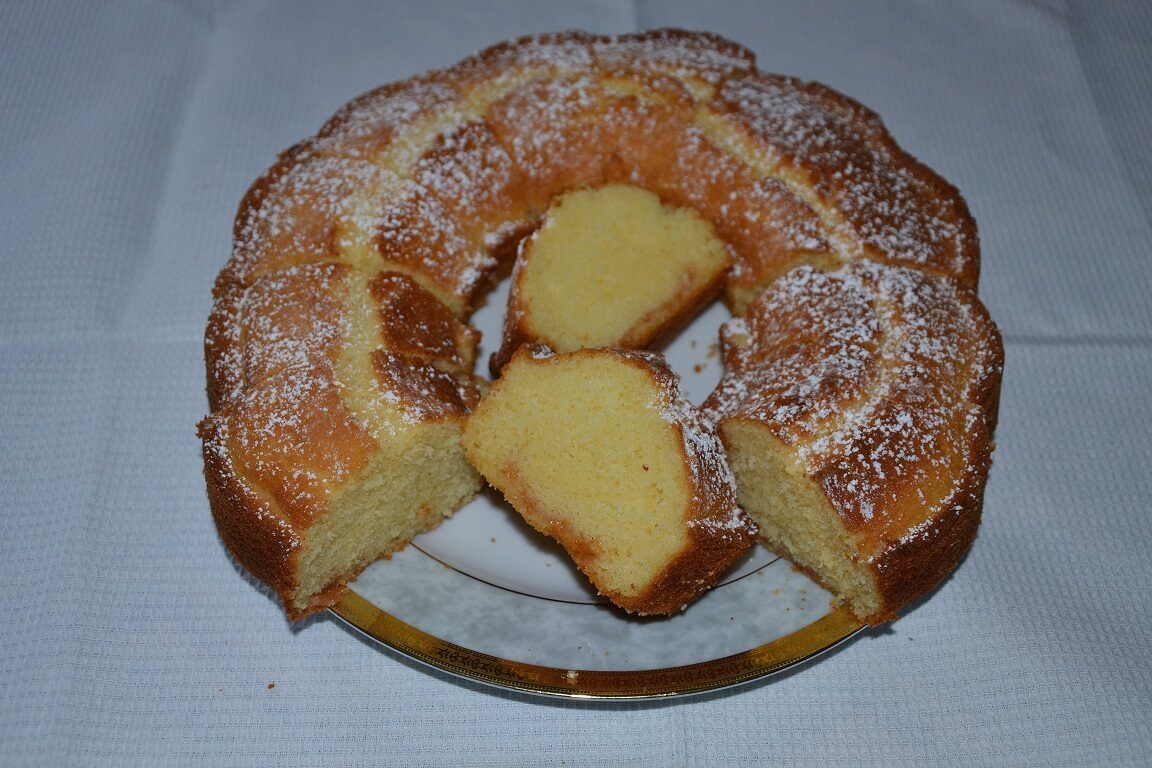 Ricetta – Ciambella con amido di mais e farina di riso